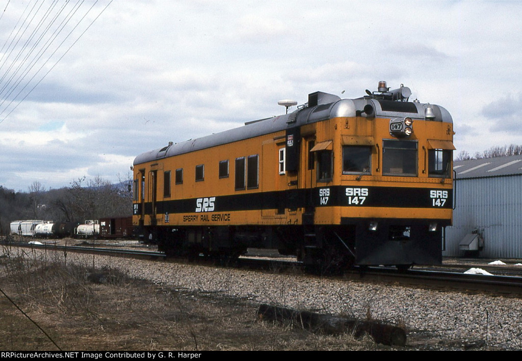 SRS 147 eastbound at the Buncher Rail Car facility